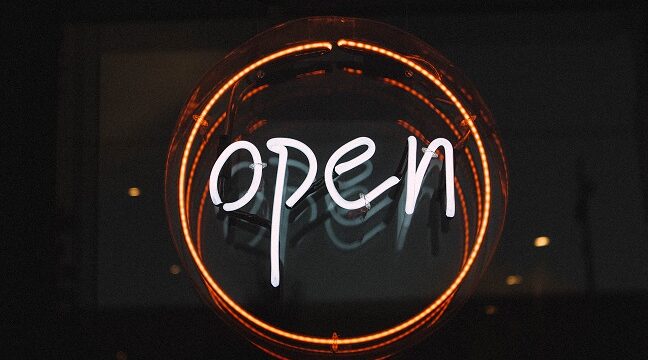 Open Sign